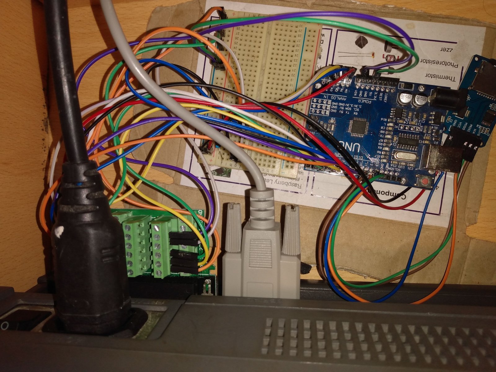 The device connected to the t3100e